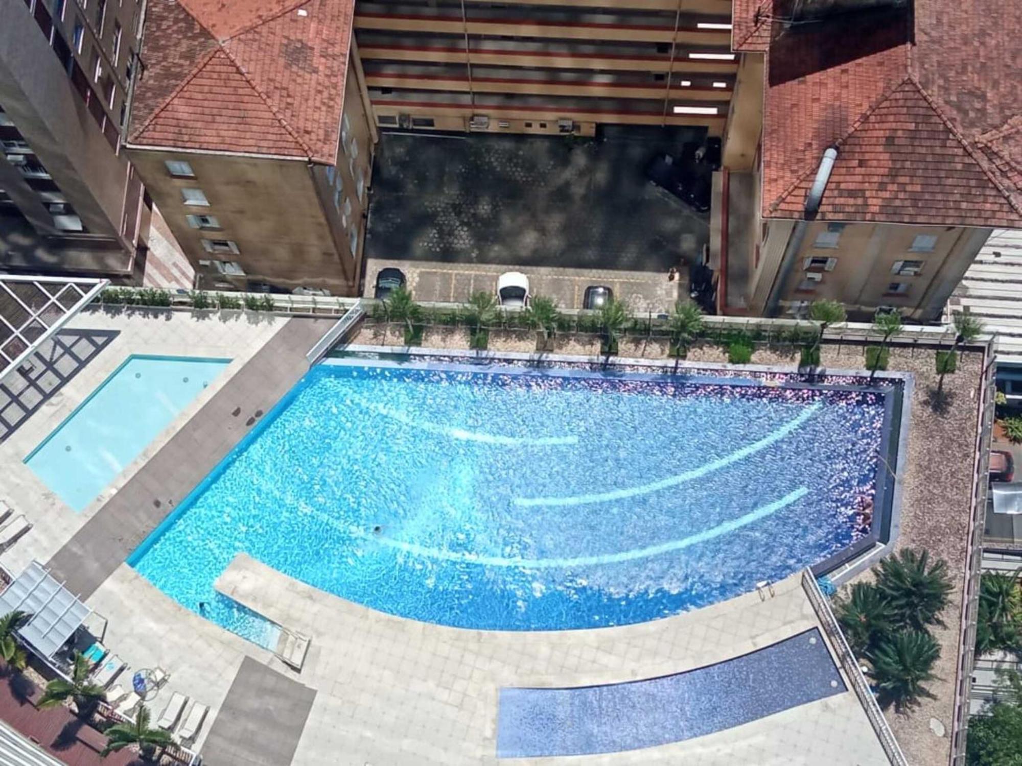 Book Santos - Condominio Unlimited - Apartamento Com Vista Mar E Apartamento Com Vista Piscina Экстерьер фото